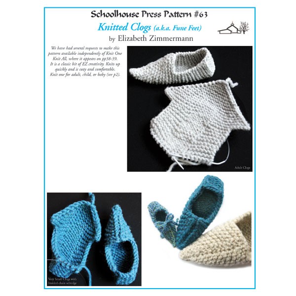 Knitted clogs Clearance