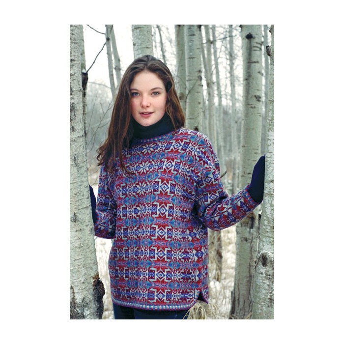 Shirt Tail Fair Isle Pullover SPP30
