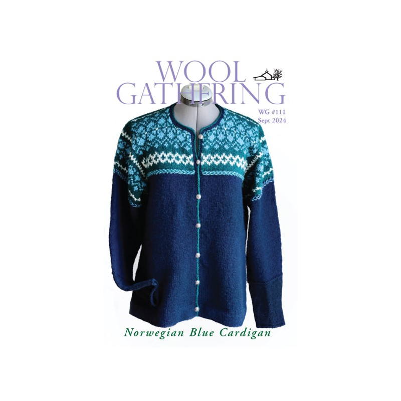 【日曜限定値下げ】GAVIAL Jacquard Cardigan Blue GAVIAL Jacquard Cardigan Blue 2023 AW Jacquard-knit cardigan