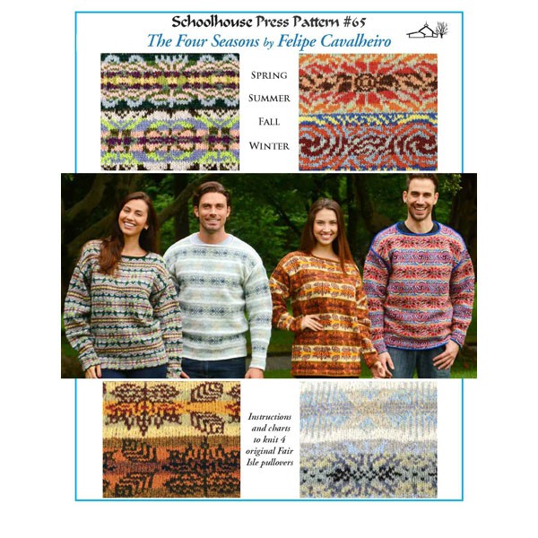 Knitting Pattern, The Four Seasons, SPP65 | Schoolhouse Press