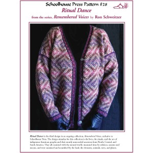 Preview of the knitting instructions of the Ritual Dance cardigan by Ron Schweitzer