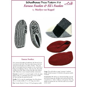 Preview of knitting instructions for Faroese Footlets & Eli's Footlets by Marilyn van Keppel