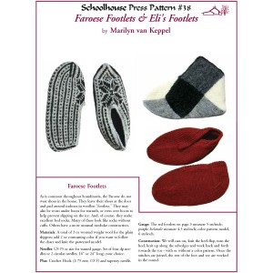 Preview of knitting instructions for Faroese Footlets & Eli's Footlets by Marilyn van Keppel