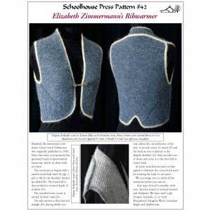 Preview of knitting instructions for the The Ribwarmer vest by Elizabeth Zimmermann