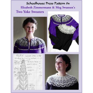 Cover of the knitting instructions for Two Yoke Sweaters by Elizabeth Zimmermann and Meg Swansen