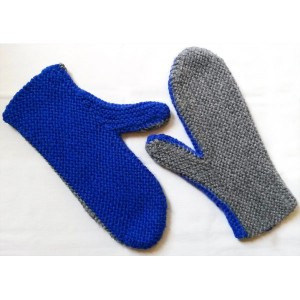 Two-Needle Mittens